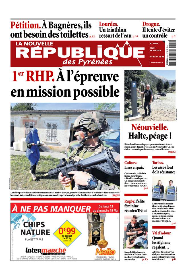 La Nouvelle République des Pyrénées 16 mai 2019 La Nouvelle République des Pyrénées du 16 mai 2019 à télécharger sur iPad