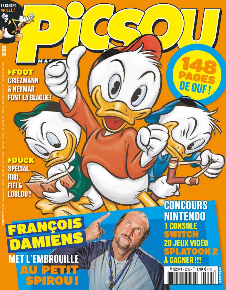 Picsou Magazine 30 août 2017 Picsou Magazine du 30 août 2017