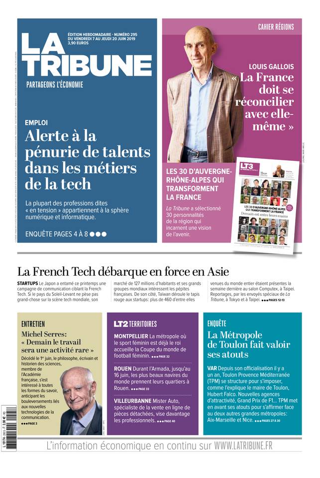 La Tribune Hebdomadaire 07 juin 2019 La Tribune Hebdomadaire du 07 juin 2019 à télécharger sur iPad