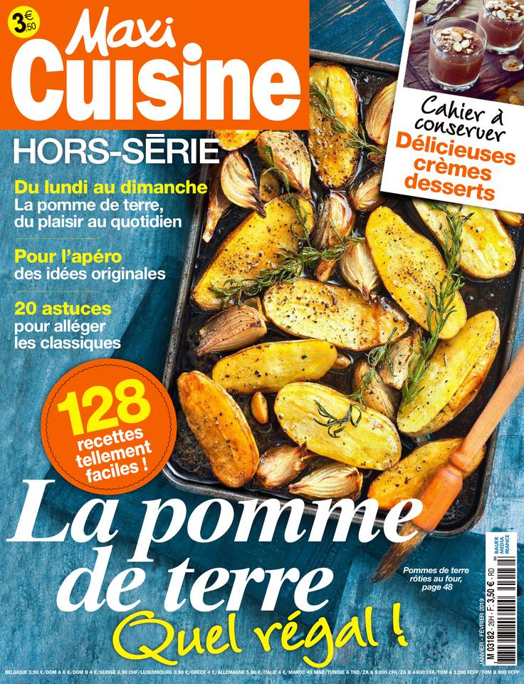 MAXI CUISINE HORS-SERIE 14 janvier 2019 Abonnement à MAXI CUISINE HORS-SERIE Pas Cher avec le BOUQUET ePresse.fr