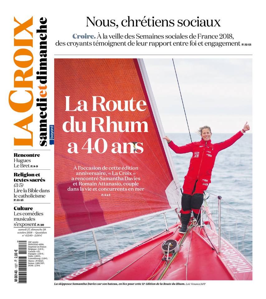 La Croix 27 octobre 2018 La Croix du 27 octobre 2018 à télécharger sur iPad