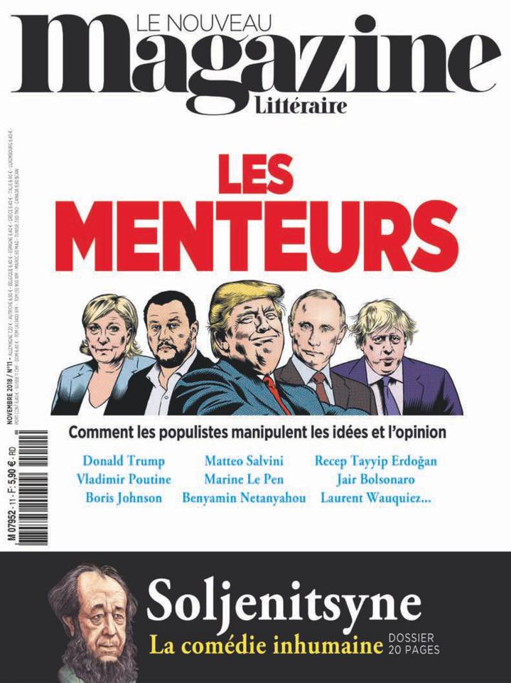 Le Magazine Littéraire 25 octobre 2018 Le Magazine Littéraire du 25 octobre 2018