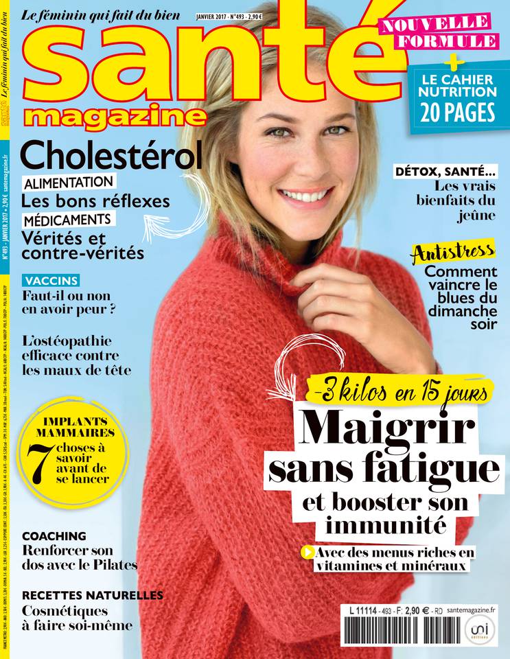 Santé Magazine 02 décembre 2016 Santé Magazine N°493 du 02 décembre 2016 à télécharger sur iPad