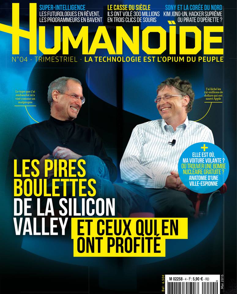 Humanoïde 29 avril 2015 Humanoïde N°4 du 29 avril 2015 à télécharger sur iPad