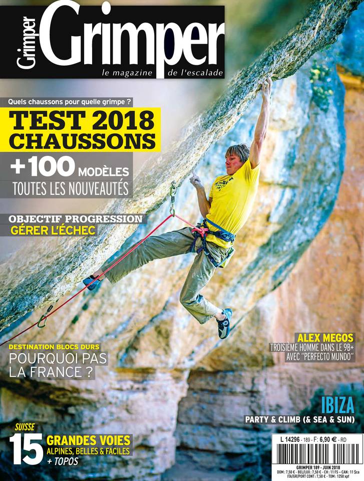 Grimper Magazine 01 juin 2018 Abonnement Grimper Mag Pas Cher avec le BOUQUET ePresse.fr