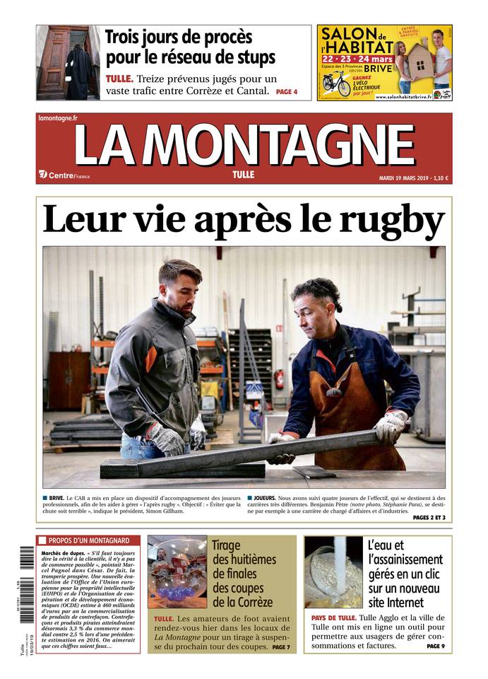 La Montagne 19 mars 2019 Abonnement La Montagne Pas Cher avec le BOUQUET INFO ePresse.fr