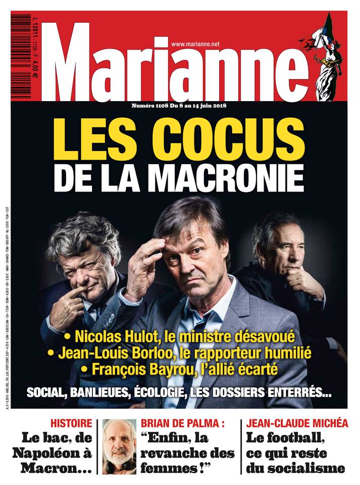 Marianne 08 juin 2018 Marianne N°1108 du 08 juin 2018 à télécharger sur iPad
