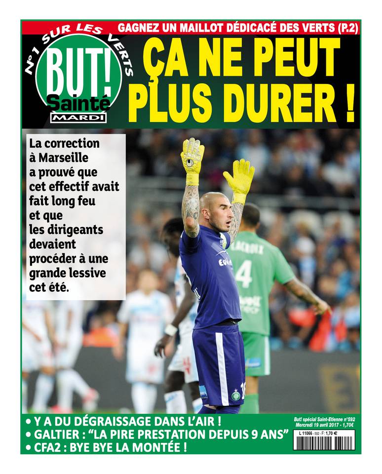 But! Sainté 19 avril 2017 But! Sainté N°592 du 19 avril 2017 à télécharger sur iPad