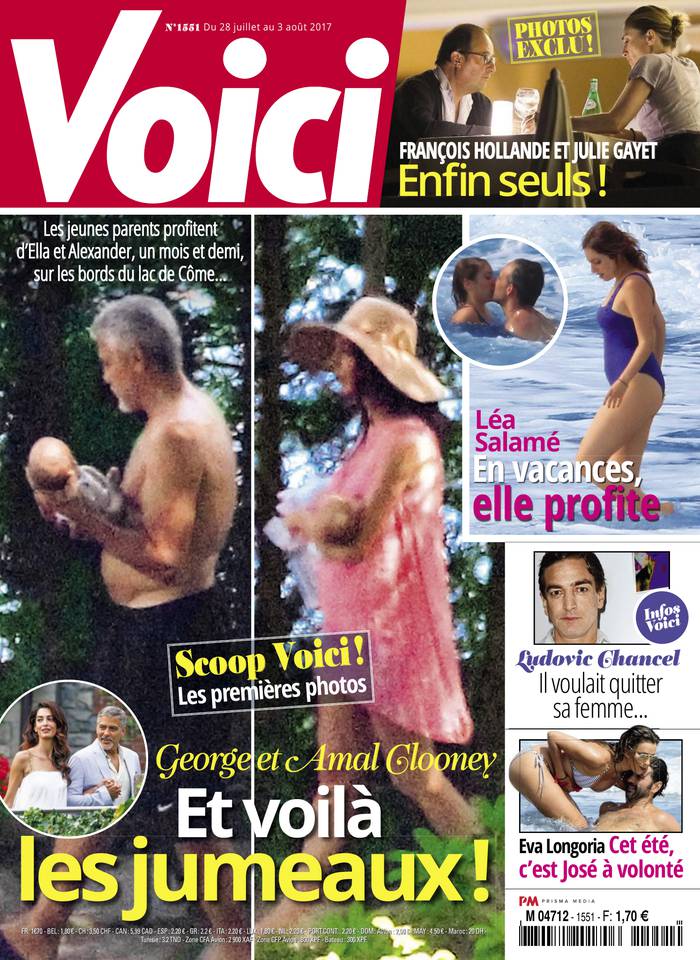 Voici 28 juillet 2017 Voici N°1551 du 28 juillet 2017 à télécharger sur iPad