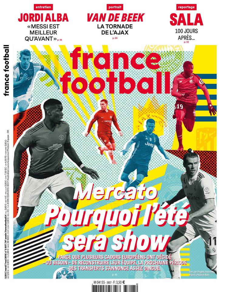 France Football 07 mai 2019 France Football du 07 mai 2019 à télécharger sur iPad