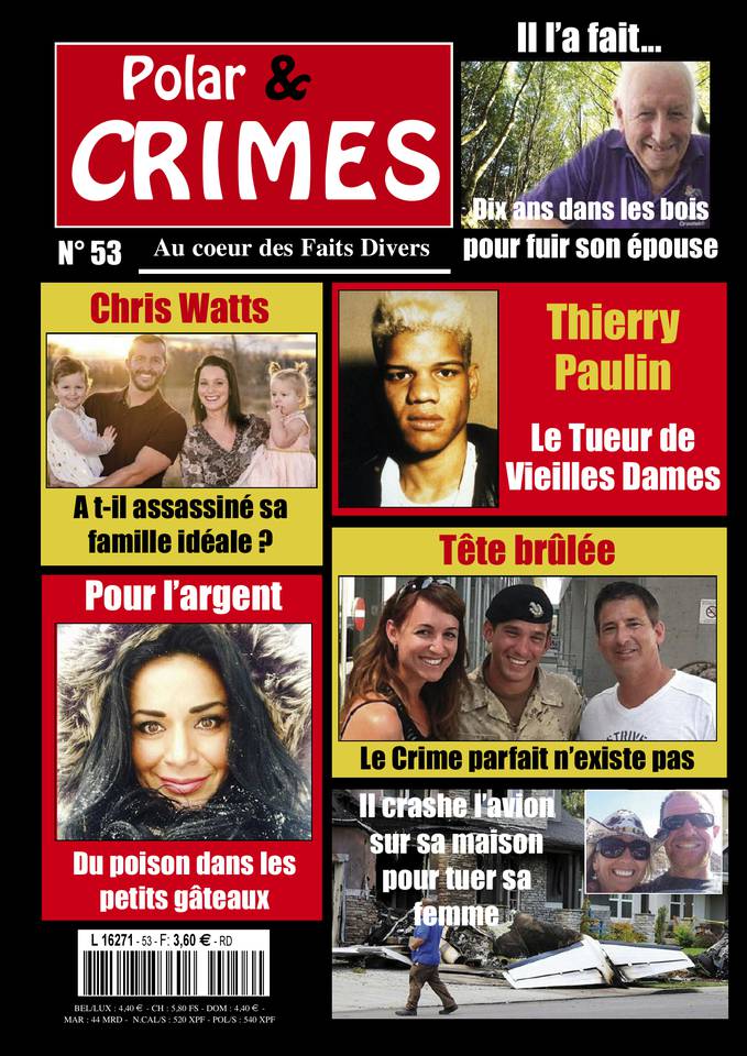 Polar & Crimes 29 août 2018 Abonnement Polar & Crimes Pas Cher avec le BOUQUET ePresse.fr