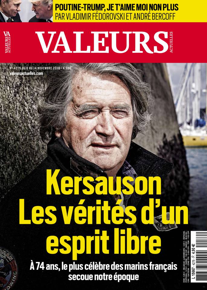 Valeurs actuelles 08 novembre 2018 Abonnement Valeurs Actuelles Pas Cher avec le BOUQUET ePresse.fr