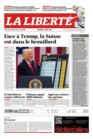 Couverture du magazine en date du 2025-04-04