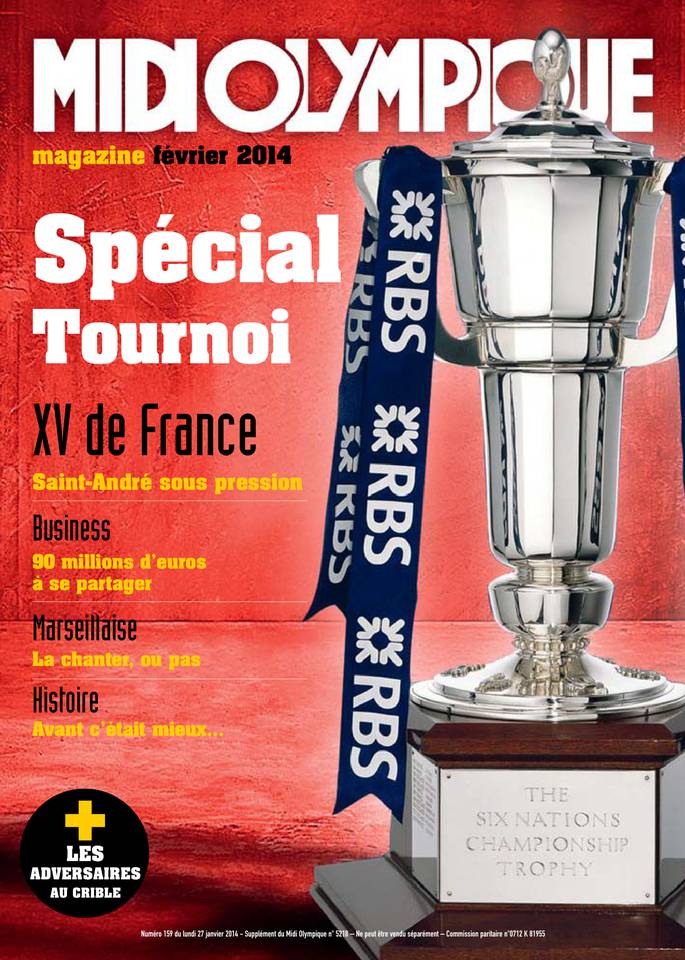 Midi Olympique Magazine 27 janvier 2014 Midi Olympique Magazine N°159 du 27 janvier 2014 à télécharger sur iPad