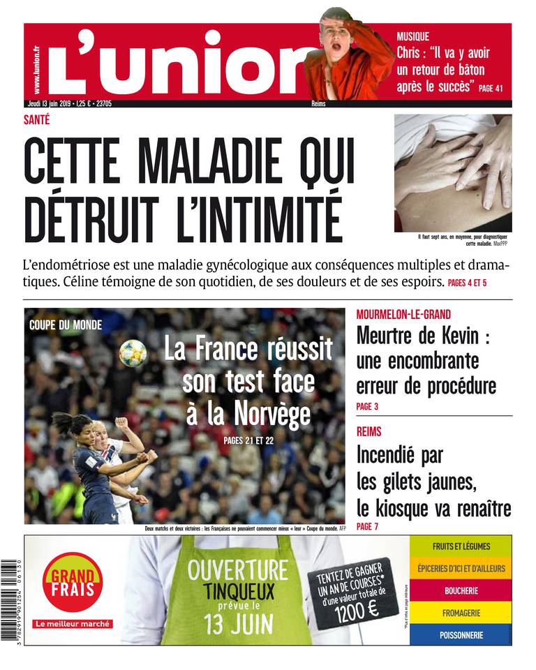 L'Union Ardennes 13 juin 2019 L'Union Ardennes du 13 juin 2019 à télécharger sur iPad