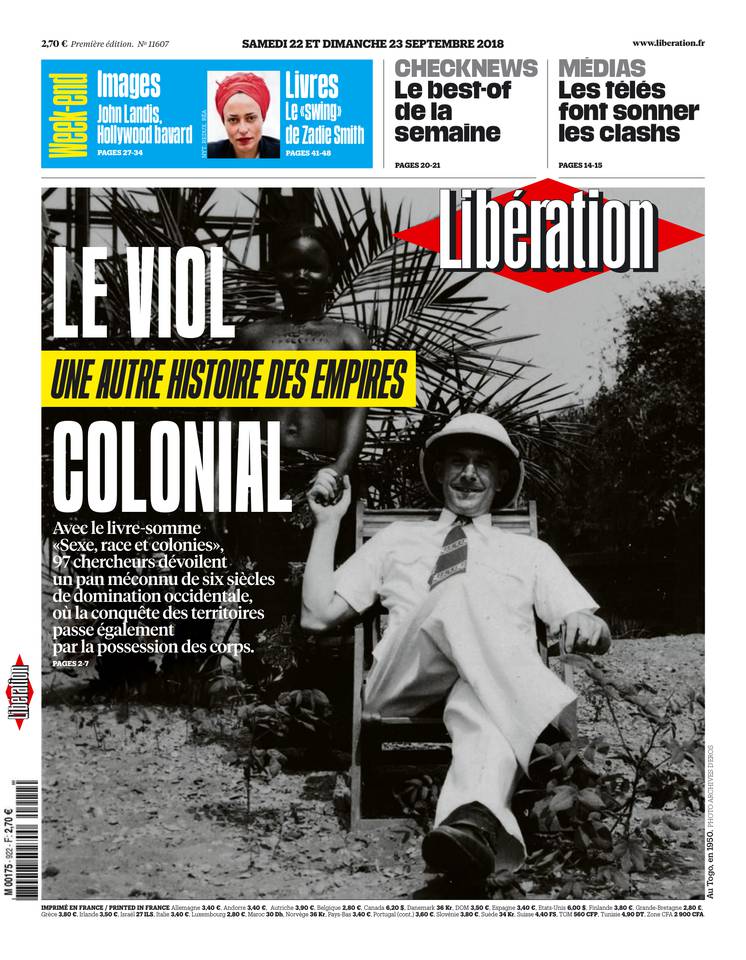 Libération 22 septembre 2018 Libération du 22 septembre 2018 à télécharger sur iPad