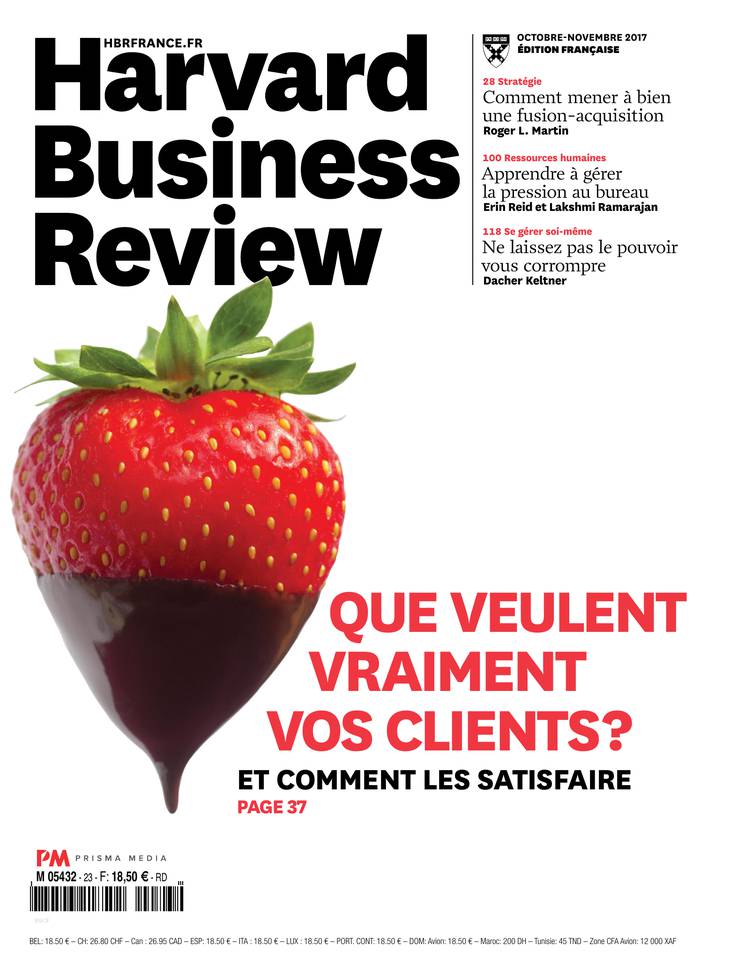 Harvard Business Review 14 septembre 2017 Abonnement Harvard Business Review Pas Cher avec l’OFFRE ePresse.fr