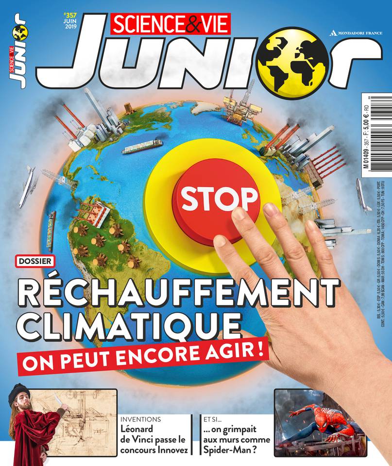 Science & Vie Junior 13 mai 2019 Abonnement Science & Vie Junior avec le BOUQUET d'ePresse.fr
