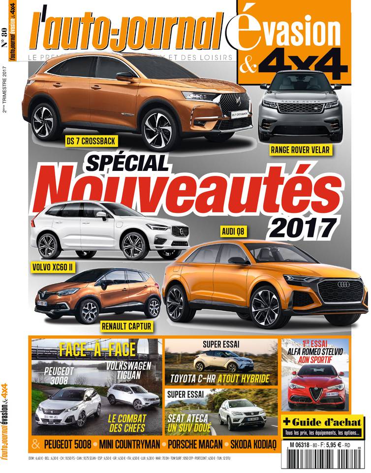 L'Auto Journal évasion & 4x4 23 mars 2017 Abonnement L'Auto Journal évasion & 4x4 avec le BOUQUET ePresse.fr