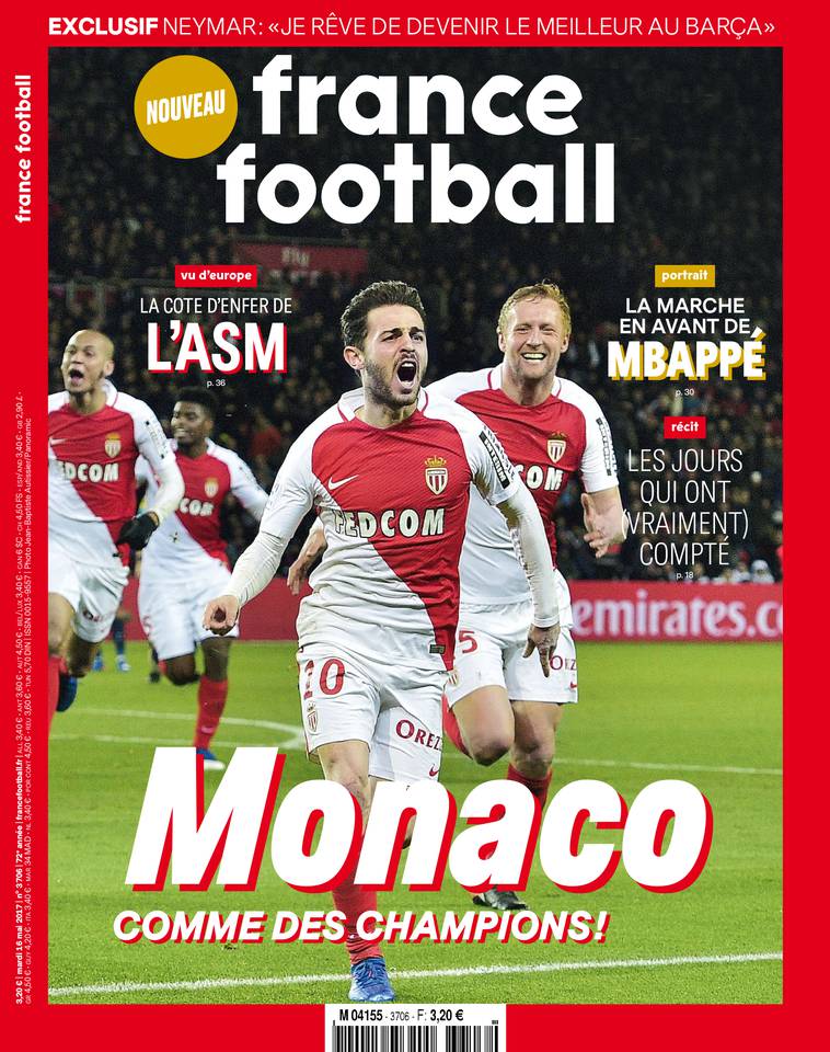 France Football 16 mai 2017 France Football du 16 mai 2017 à télécharger sur iPad