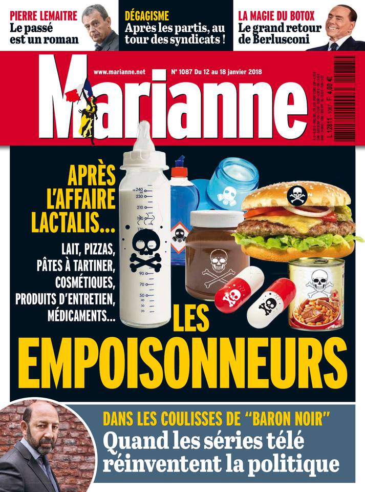 Marianne 12 janvier 2018 Marianne N°1087 du 12 janvier 2018 à télécharger sur iPad