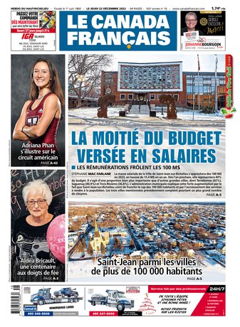 N°1 - 5 septembre 2024 - Archives - Le Canada Français