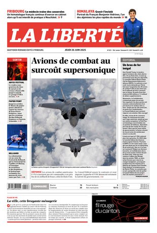 Couverture du magazine en date du 2025-06-26