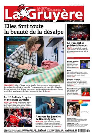 Couverture du magazine en date du 2025-09-27