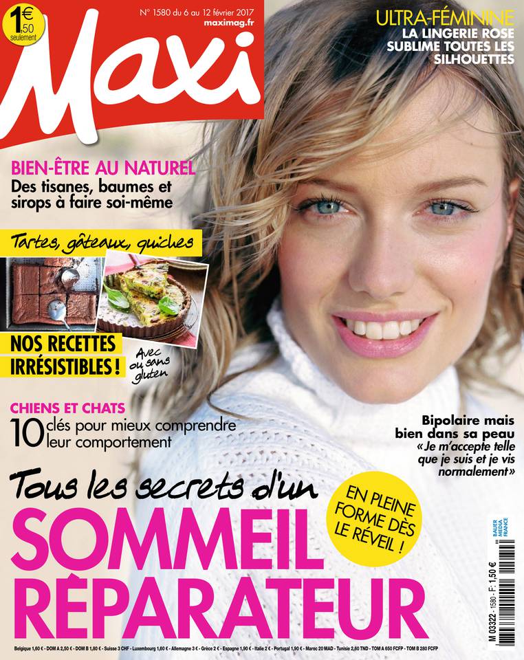 MAXI 06 février 2017 MAXI N°1580 du 06 février 2017 à télécharger sur iPad