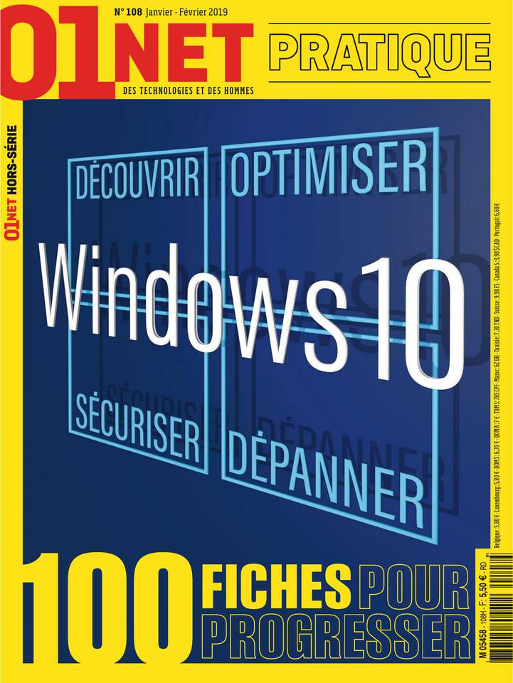 01net Hors série 17 janvier 2019 Abonnement 01 Net Hors-Série Pas Cher avec l’OFFRE ENTREPRISE ePresse.fr