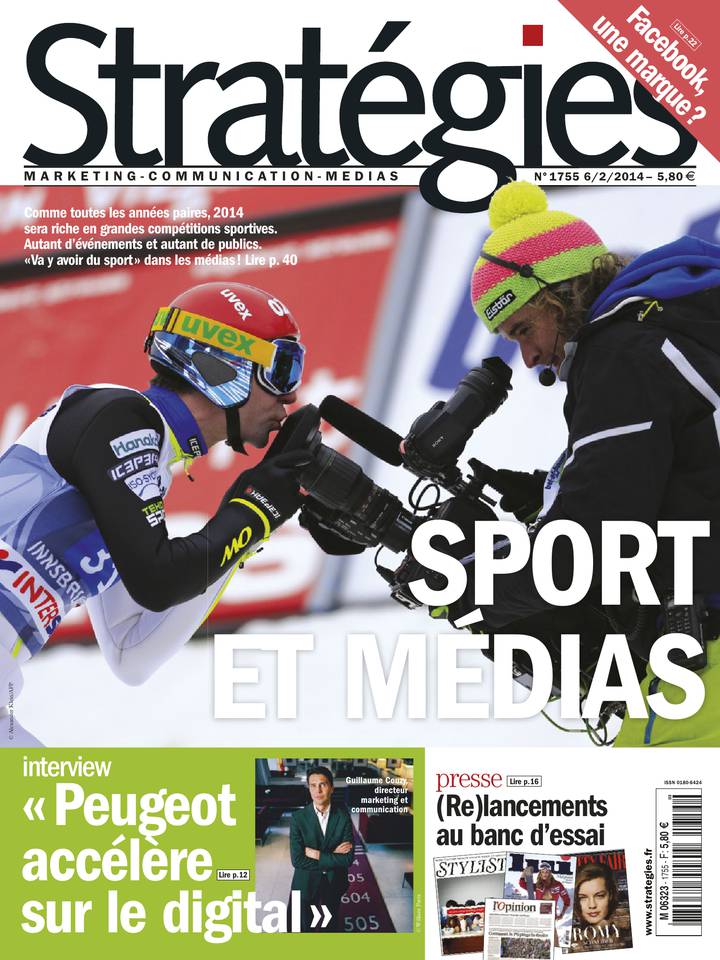 Stratégies 06 février 2014 Stratégies N°1755 du 06 février 2014 à télécharger sur iPad