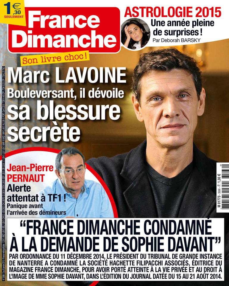 France Dimanche 02 janvier 2015 France Dimanche N°3566 du 02 janvier 2015 à télécharger sur iPad
