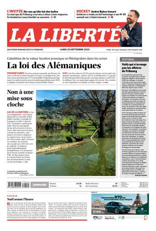 Couverture du magazine en date du 2025-09-29