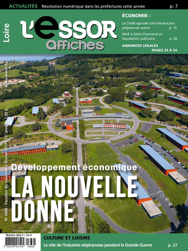 L'Essor Affiches LOIRE 03 février 2017 L'Essor Affiches LOIRE du 03 février 2017 à télécharger sur iPad