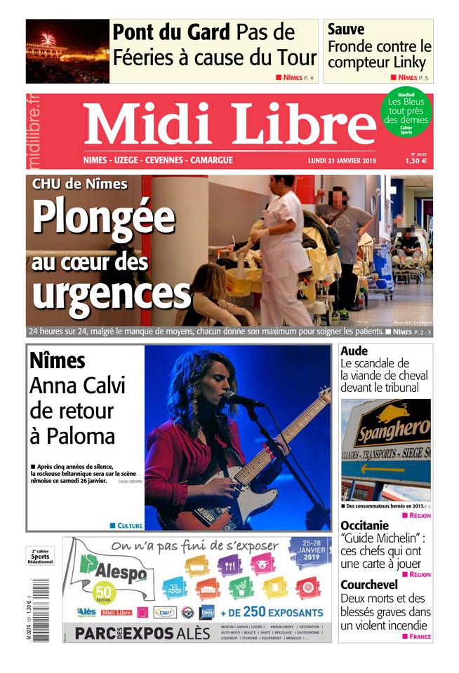 Midi Libre 21 janvier 2019 Abonnement à Midi Libre Pas Cher avec le BOUQUET INFO ePresse.fr