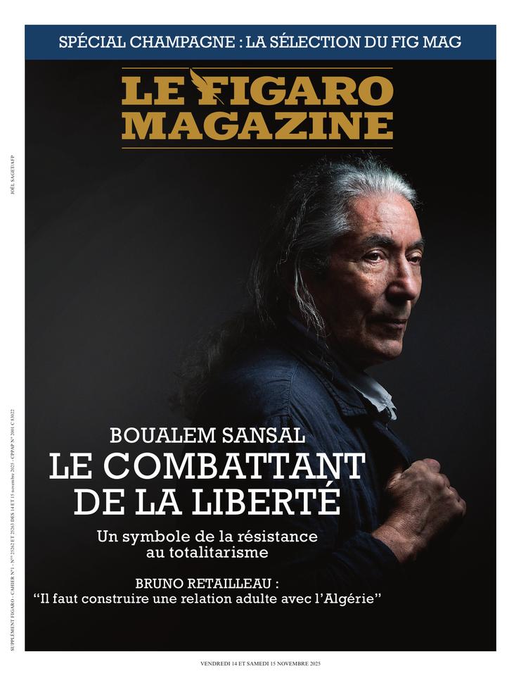 Le Figaro Magazine Une du 14 novembre 2025