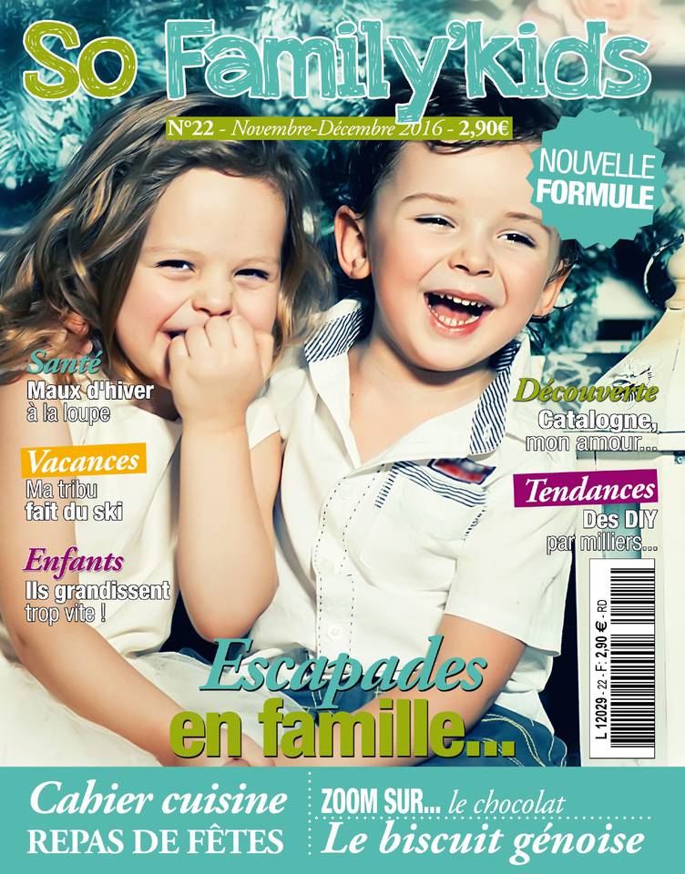 So Family 10 novembre 2016 Abonnement So Family Pas Cher avec le BOUQUET ePresse.fr