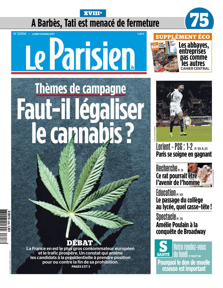 Le Parisien 13 mars 2017 Le Parisien du 13 mars 2017 à télécharger sur iPad