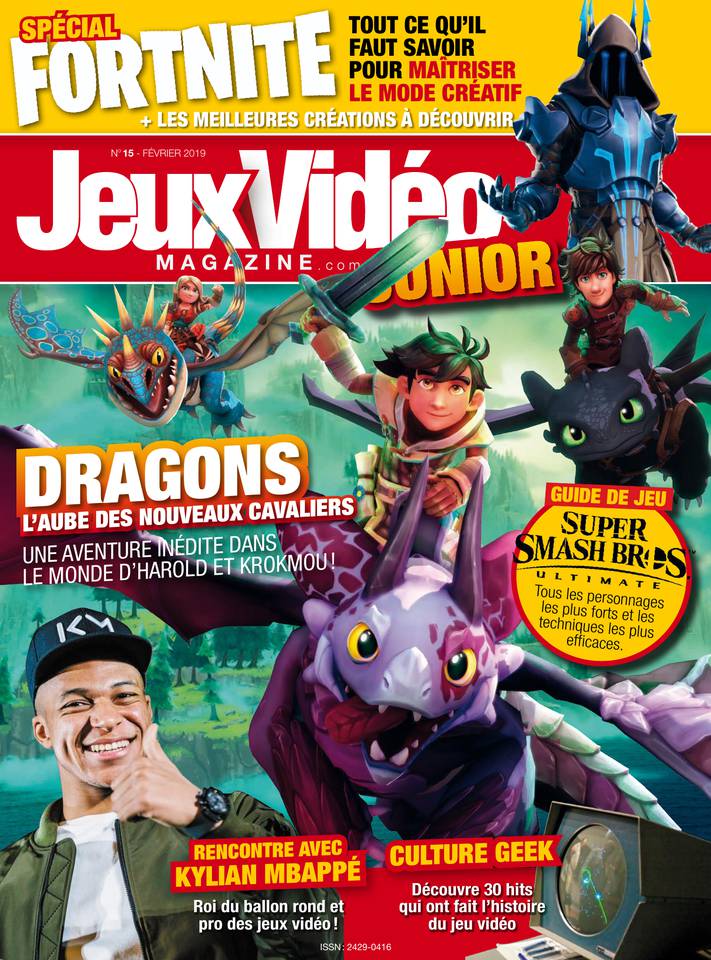 Jeux Vidéo Magazine Junior 25 février 2019 Jeux Vidéo Magazine Junior du 25 février 2019