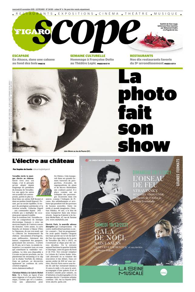 Le Figaroscope Une du 10 novembre 2021