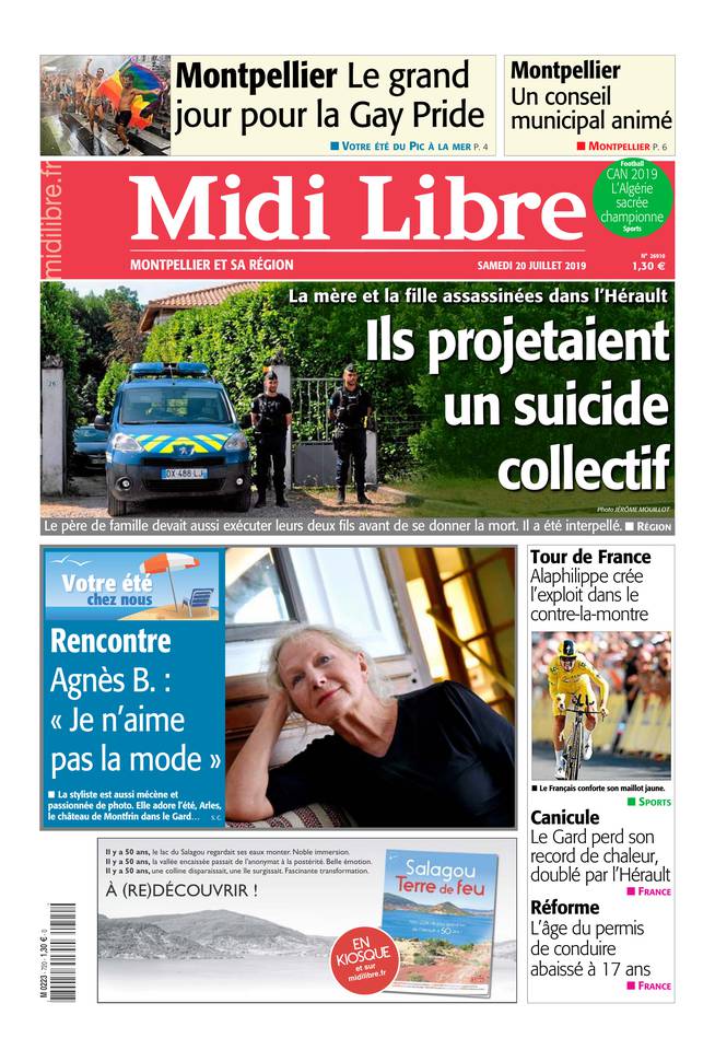 Midi Libre 20 juillet 2019 Abonnement à Midi Libre Pas Cher avec le BOUQUET INFO ePresse.fr