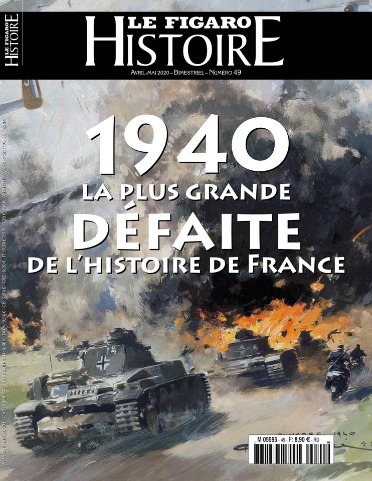 Le Figaro Histoire Une du N°49 - avril 2020