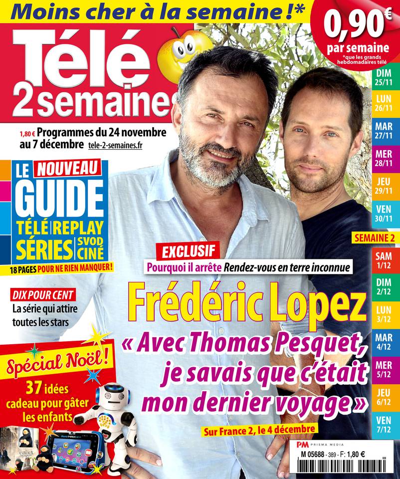 Télé 2 Semaines 19 novembre 2018 Télé 2 Semaines du 19 novembre 2018