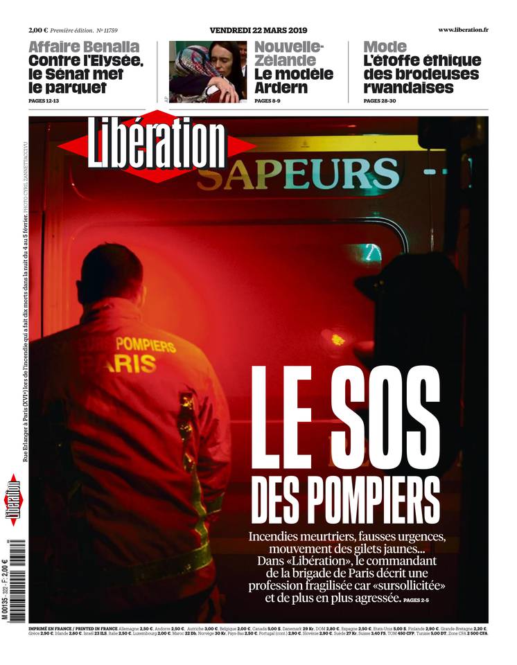 Libération 22 mars 2019 Abonnement à Libération Pas Cher avec le BOUQUET INFO ePresse.fr