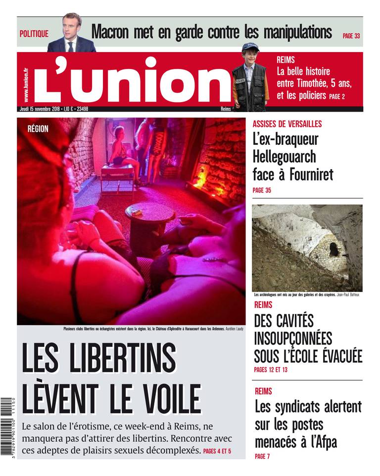 L'Union Ardennes 15 novembre 2018 L'Union Ardennes du 15 novembre 2018 à télécharger sur iPad
