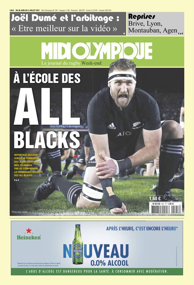Midi Olympique Vert 30 juin 2017 Midi Olympique Vert du 30 juin 2017 à télécharger sur iPad