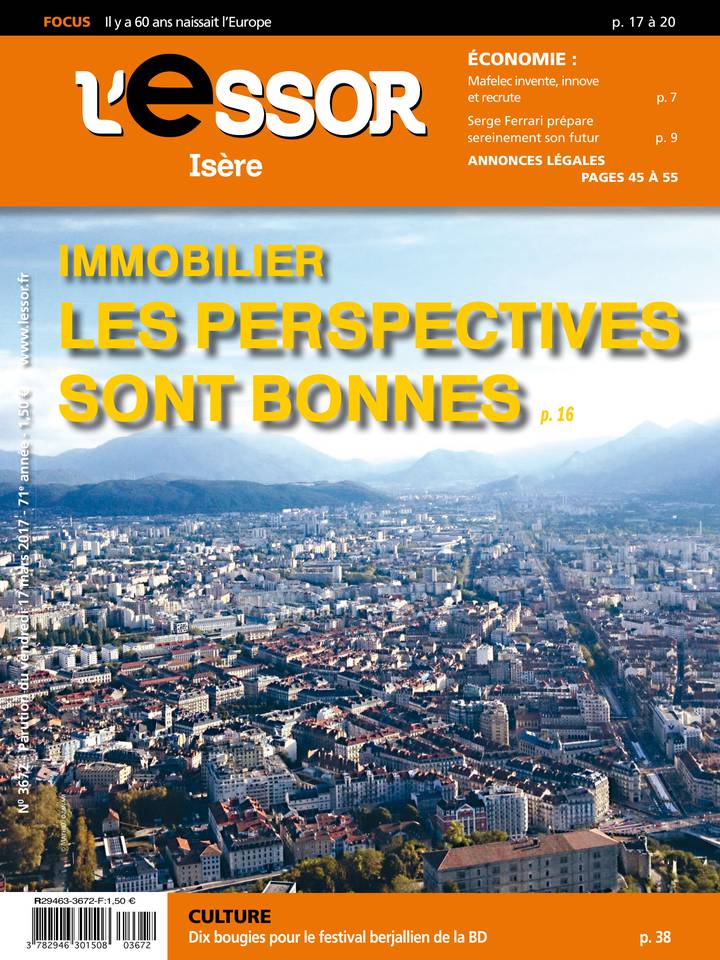 L'Essor Tribune ISERE 17 mars 2017 L'Essor Tribune ISERE du 17 mars 2017 à télécharger sur iPad