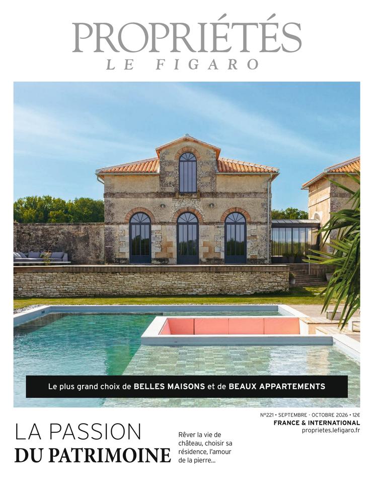 Propriétés Le Figaro Une du N°221 - 2 septembre 2026