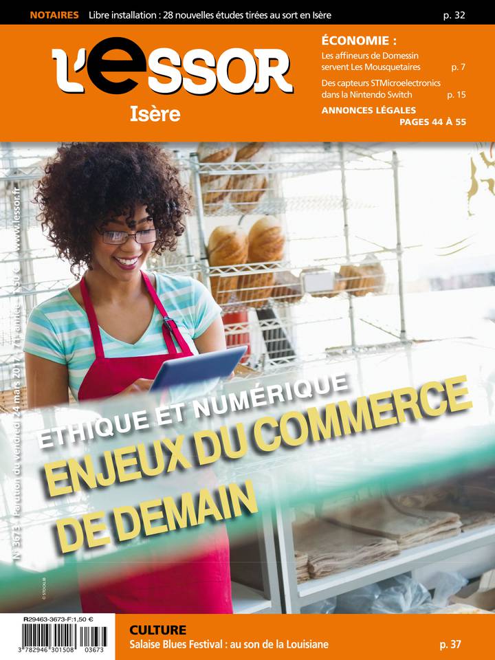 L'Essor Tribune ISERE 24 mars 2017 L'Essor Tribune ISERE du 24 mars 2017 à télécharger sur iPad