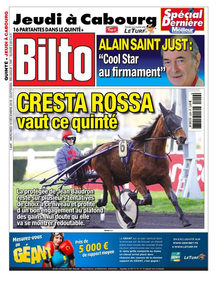 Bilto 19 décembre 2018 Abonnement Bilto Pas Cher avec le BOUQUET ePresse.fr